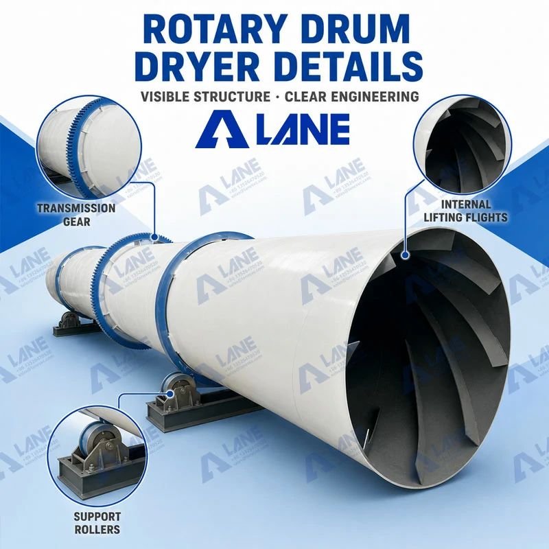 Rotary Drum Dryer, Rotary Dryer Temperature Control Problems