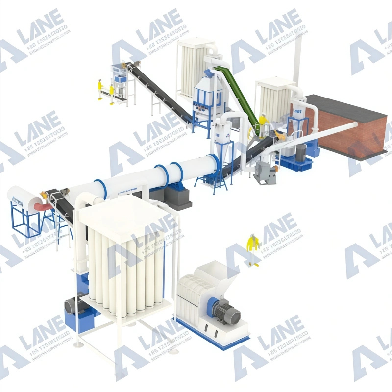 1-10TH Biomass Pellet Production Line4