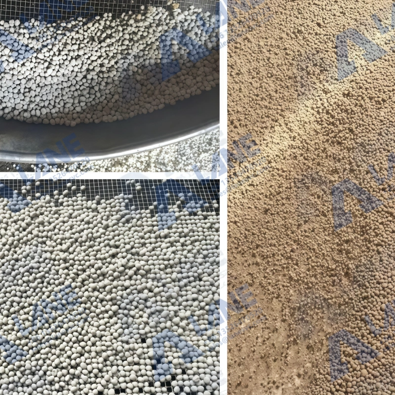 Disc granulator granules, Chicken Manure Pelletization, disc granulator