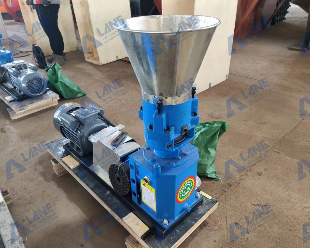 LANE flat die home use animal feed pellet machine-1