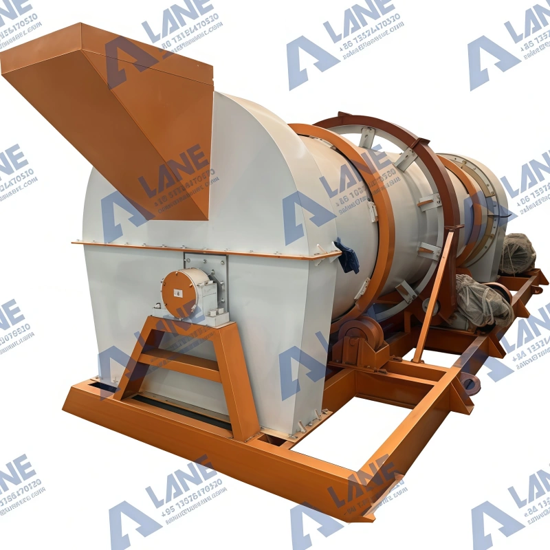 Rotary Drum Churning Teeth Two-in-one Granulator 1
