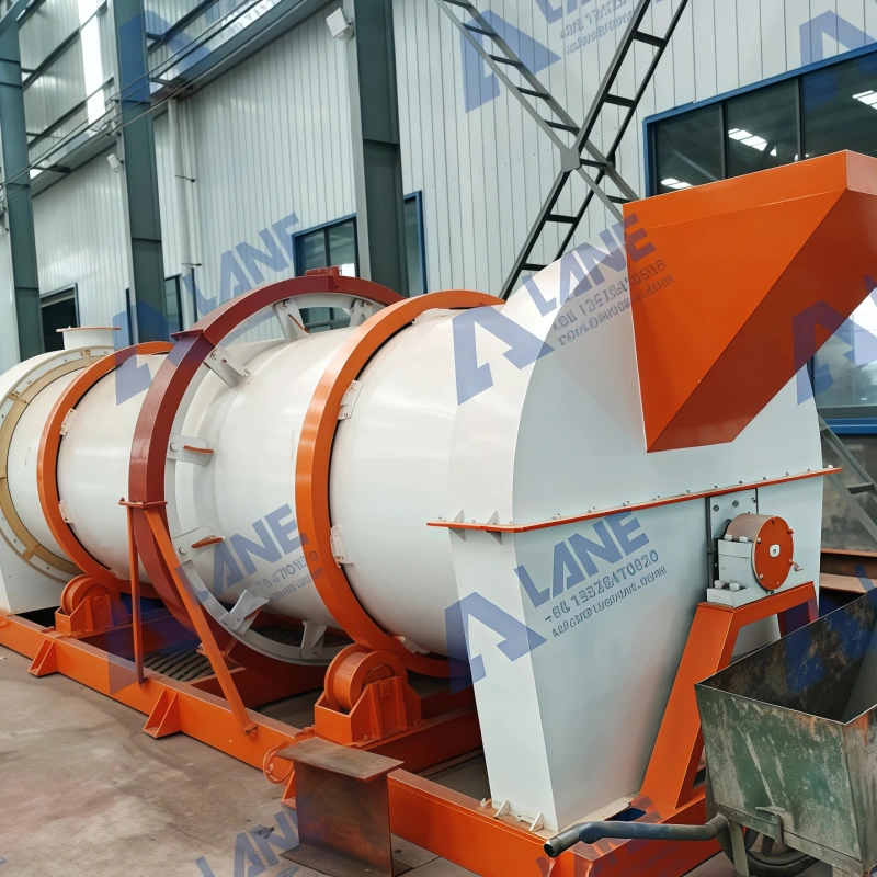 Rotary Drum Churning Teeth Two-in-one Granulator 4