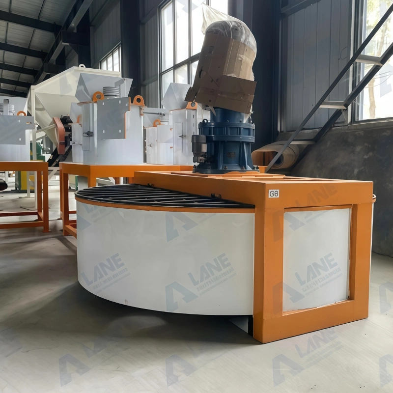 NPK Compound Fertilizer Raw Material Mixing Uniformity, pan mixer