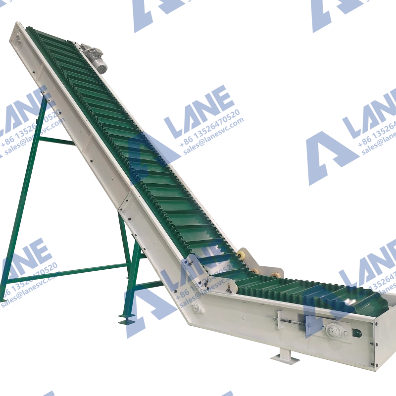 Bulk Material Handling Conveyor, Large Inclination Belt Conveyor