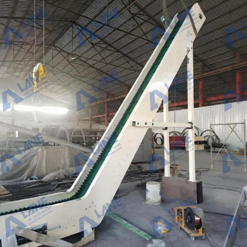 Bulk Material Handling Conveyor, Large Inclination Belt Conveyor