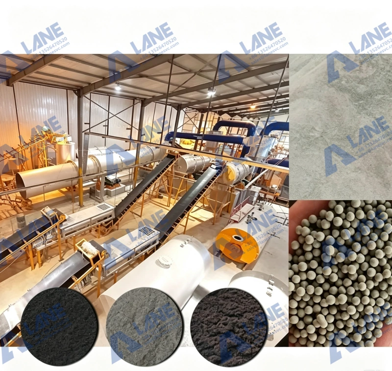 Organic Mineral Fertilizer Production Line, Organic Mineral Fertilizer Production Line, Fertilizer Granulator Machine Capacity, Small Organic Fertilizer Machine for Manure