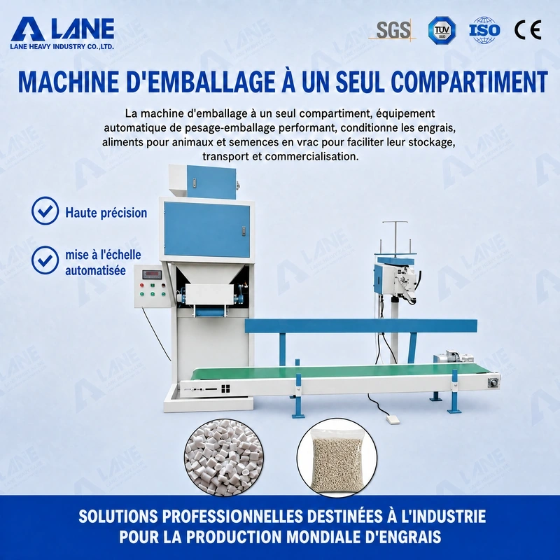 Fertilizer Packaging Bottleneck, Single Compartment Packing Machine