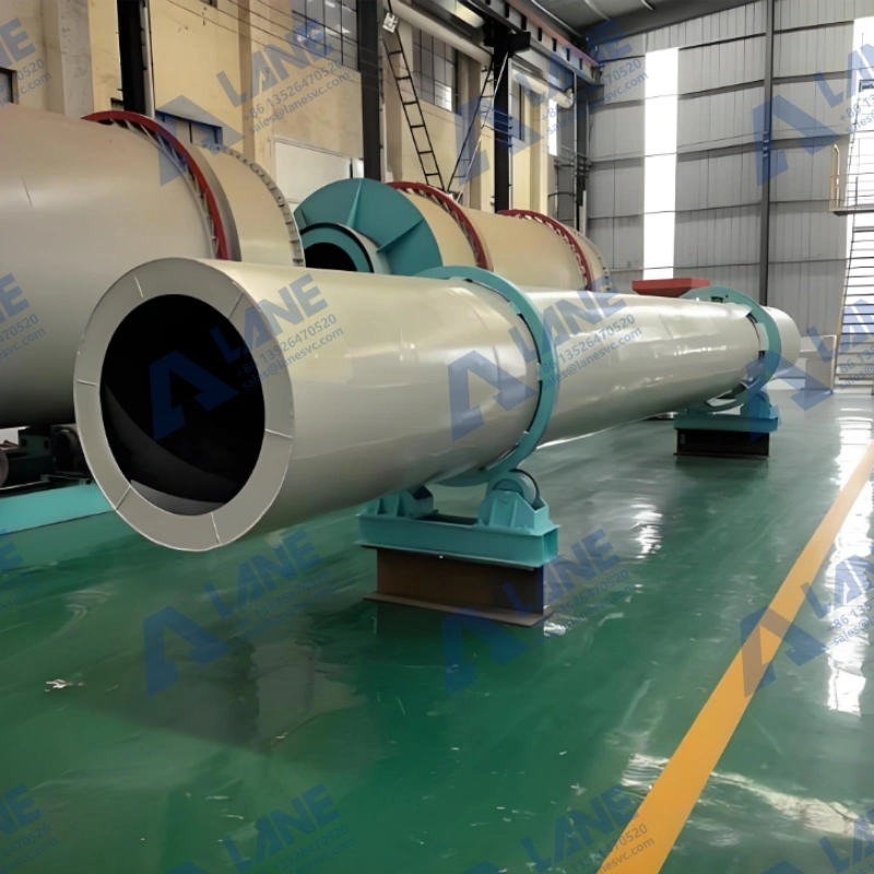 Organic Fertilizer Pellet Cooling, rotary cooler