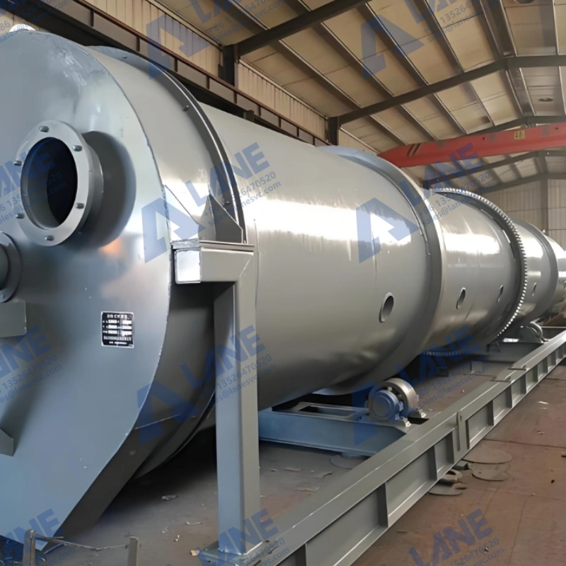 Organic Fertilizer Pellet Cooling, rotary cooler