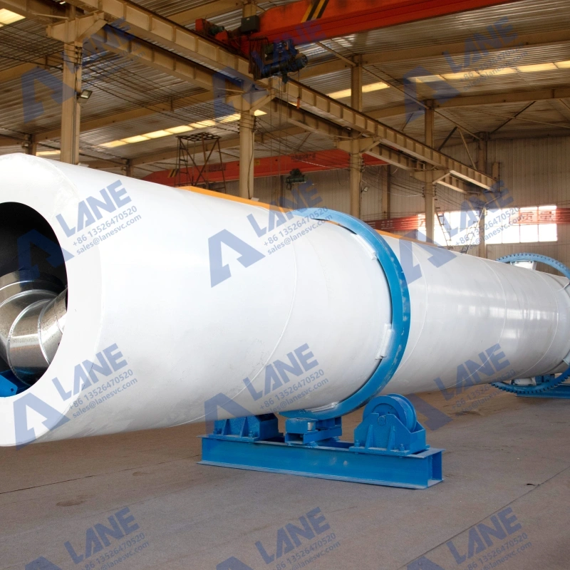 Material Moisture Control, rotary drum dryer