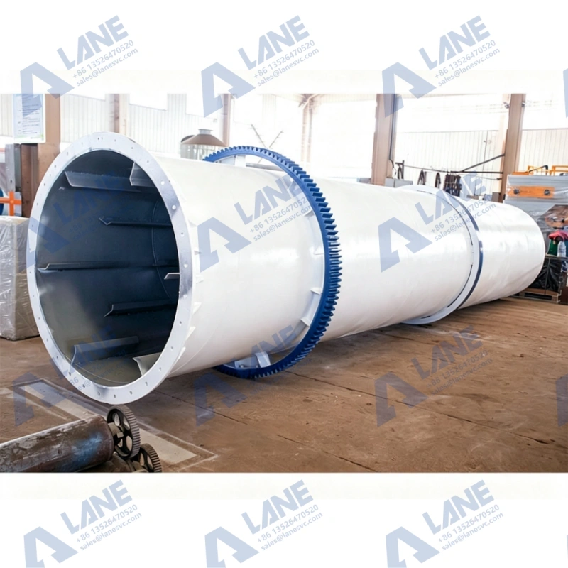 Material Moisture Control, rotary drum dryer