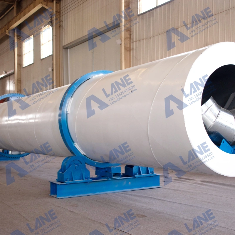Material Moisture Control, rotary drum dryer