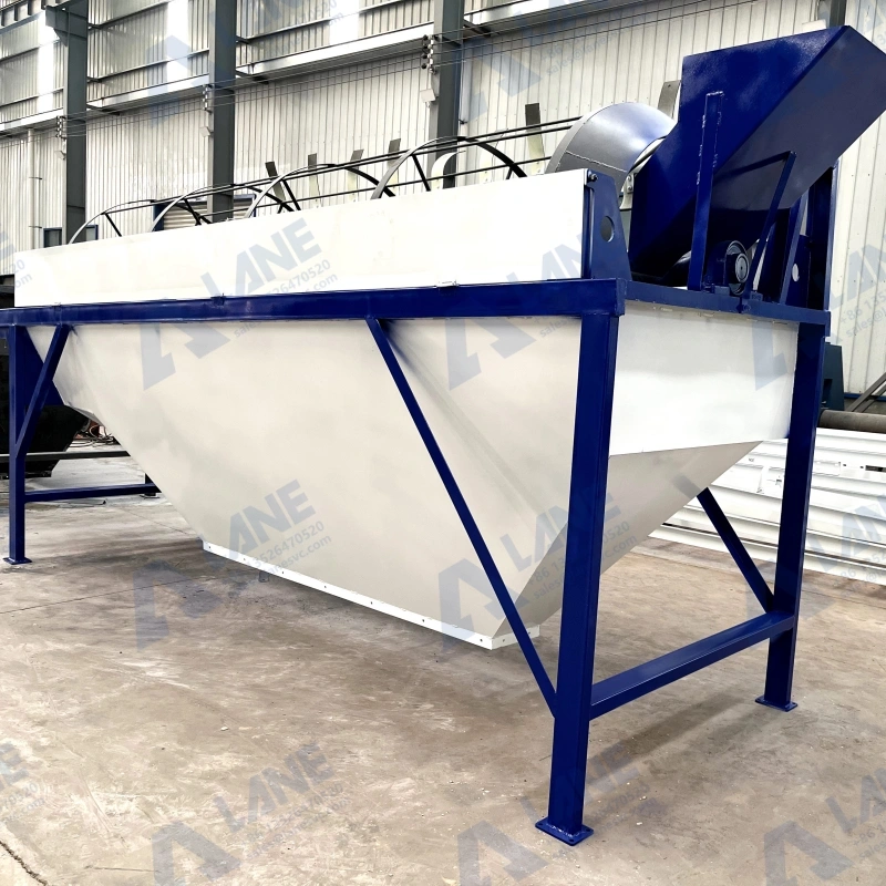Fertilizer Particle Size Control, rotary screener