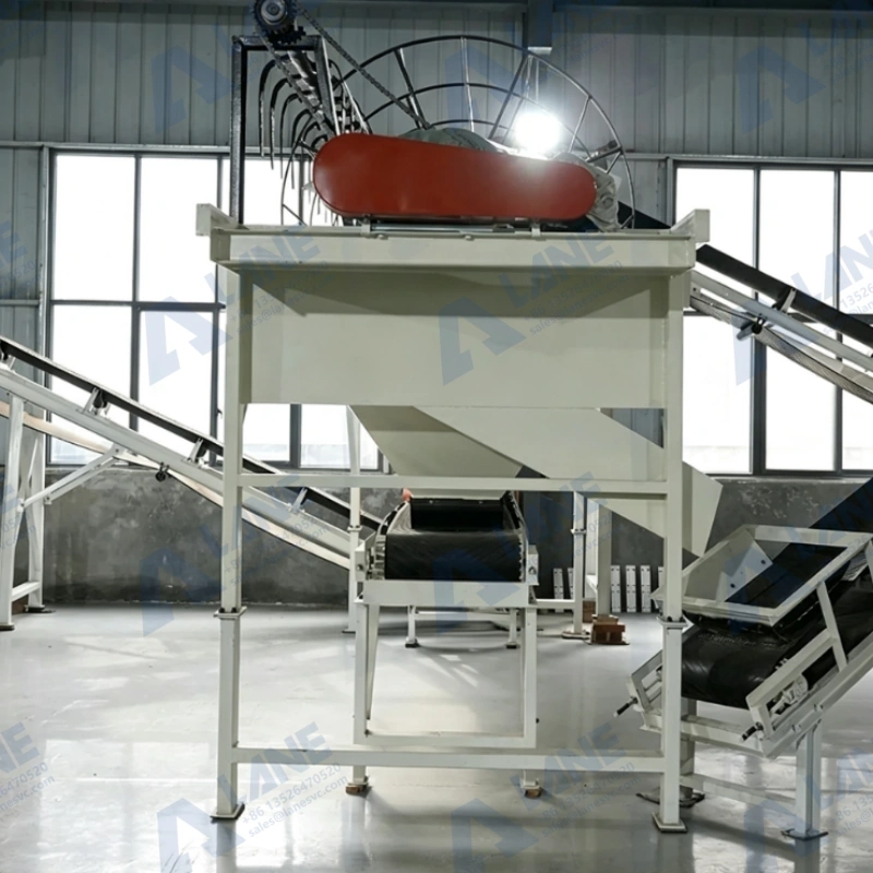 Fertilizer Particle Size Control, rotary screener