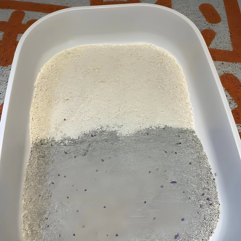 Cat litter mixture, Cat Litter Granules Breaking Problems