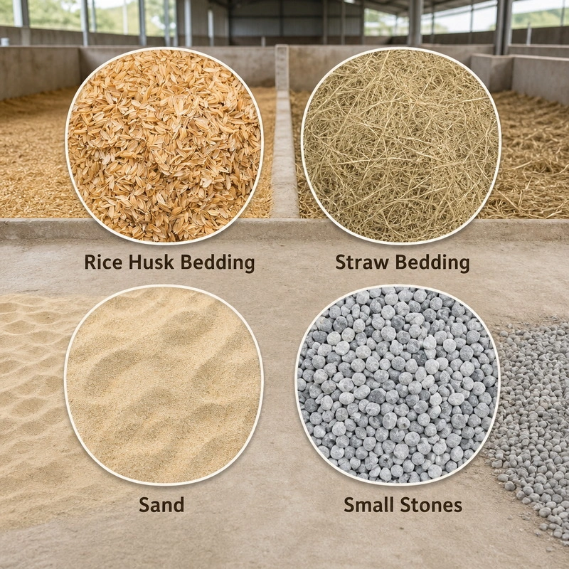 Corrosive bedding material, Granulator Corrosion from Livestock Waste