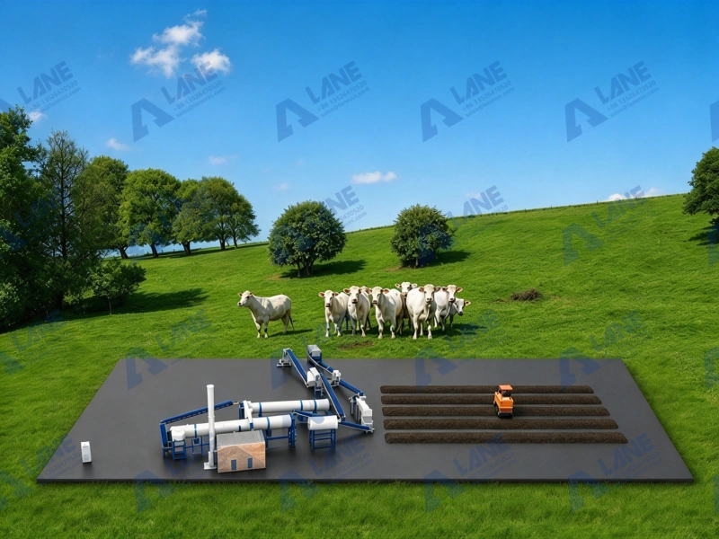 Cow Dung Pellet Making Machine