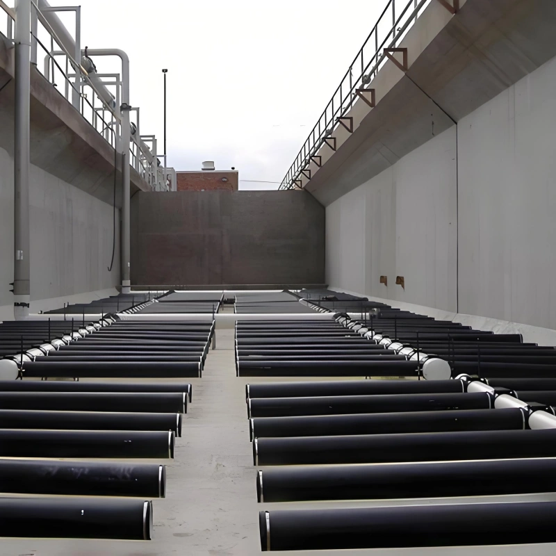Factory aeration pipe