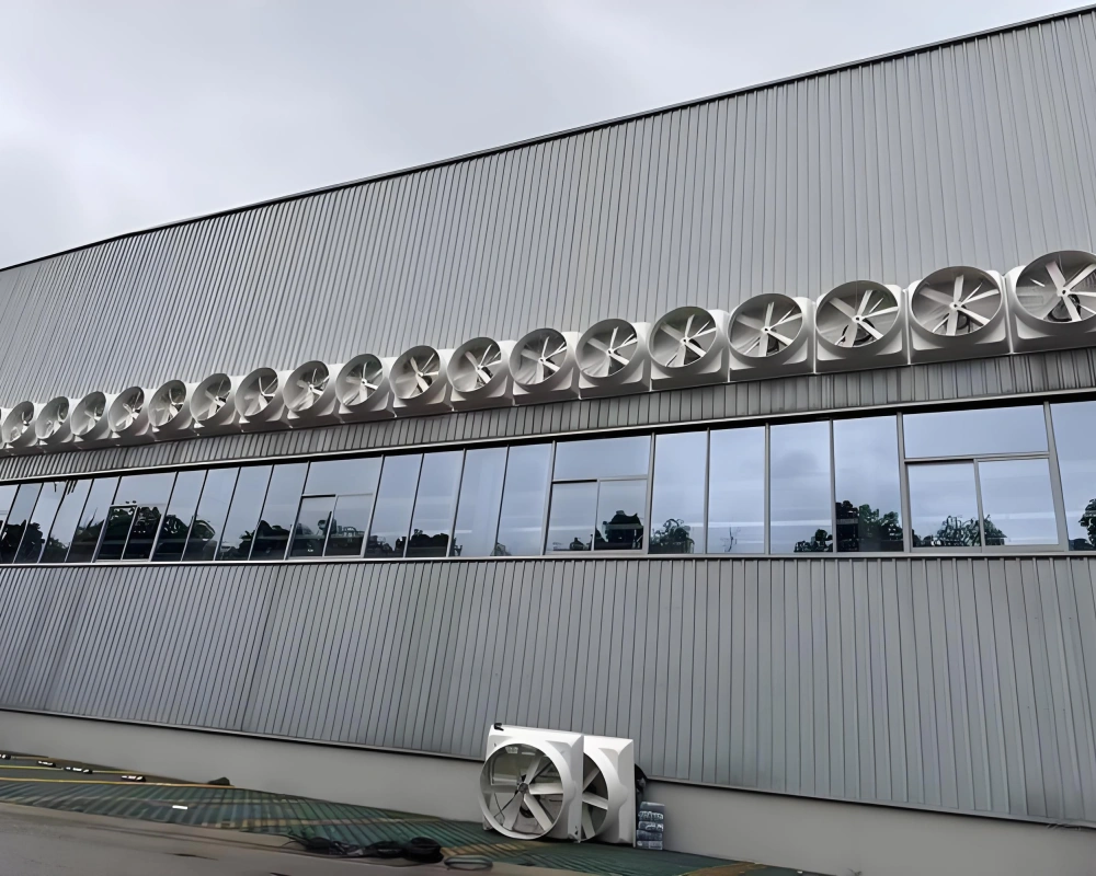 Factory mechanical ventilation