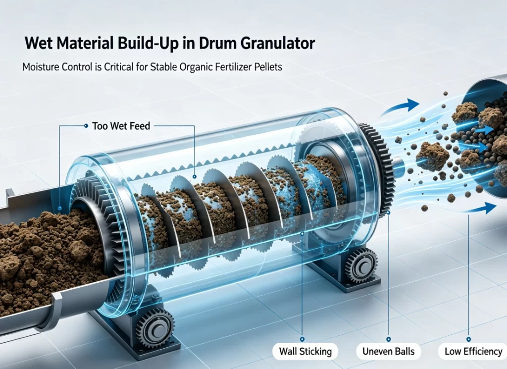 Pig Manure Fertilizer Granulation Problems, Granulator Corrosion from Livestock Waste
