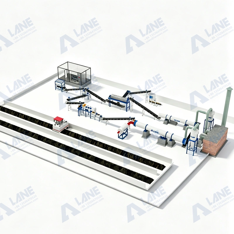 lawn fertilizer making machine