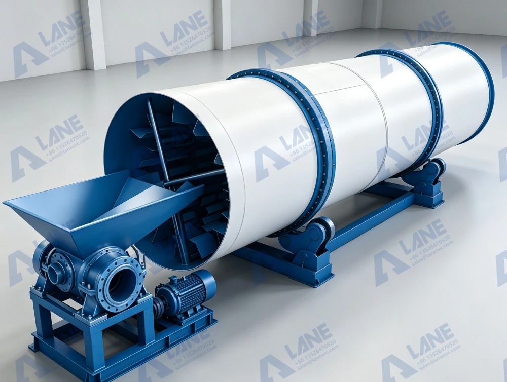 rotary drum dryer, Rotary Dryer Rust and Corrosion